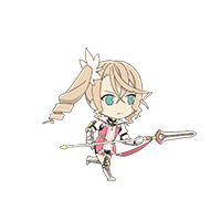 「テイルズオブリンク」アリーシャのgif画像