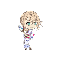 「テイルズオブリンク」アリーシャのgif画像