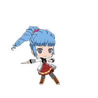 「テイルズオブリンク」アンジュのgif画像