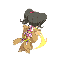 「テイルズオブリンク」アニスのgif画像