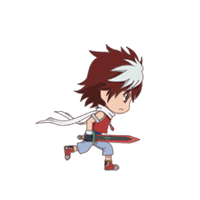 「テイルズオブリンク」カイウスのgif画像