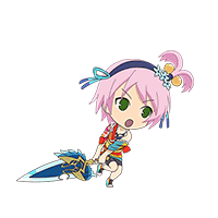 「テイルズオブリンク」イアハートのgif画像