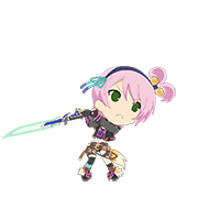 「テイルズオブリンク」イアハートのgif画像