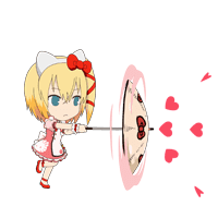 「テイルズオブリンク」エドナのgif画像