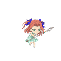 「テイルズオブリンク」エレノアのgif画像