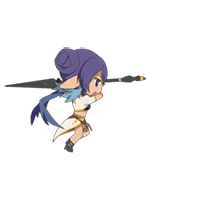 「テイルズオブリンク」ジュディスのgif画像