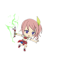 「テイルズオブリンク」サラのgif画像