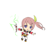 「テイルズオブリンク」サラのgif画像